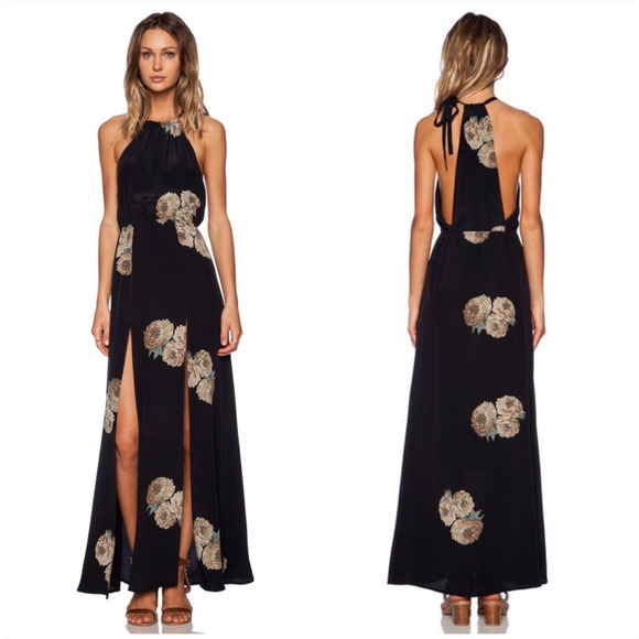 Stone Cold Fox Dresses & Skirts - Stone Cold Fox Dharma Onyx Maxi Dress Gown Black Size 1
